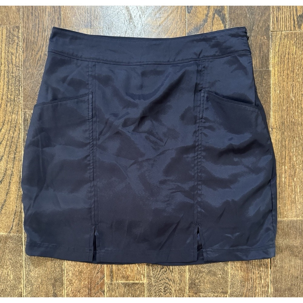 Tehama Skort‎ Women's Size 4 (W30xL17.5) Black Stretch Pockets